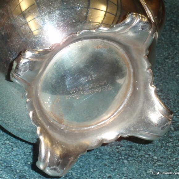 Victorian Rose WM Rogers & Son Silverplate Tea Pot Coffee Pitcher #1901 - GIFT! - Picture 9 of 9